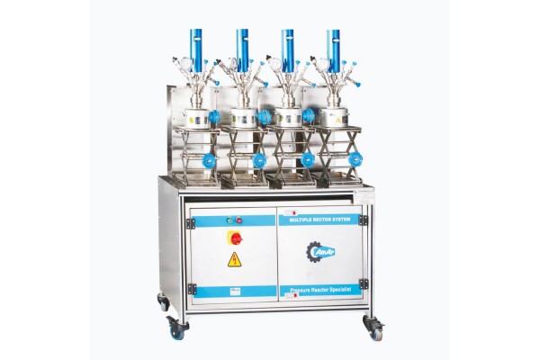 Sistema com Reatores Autoclave Múltiplos de Alta Pressão 